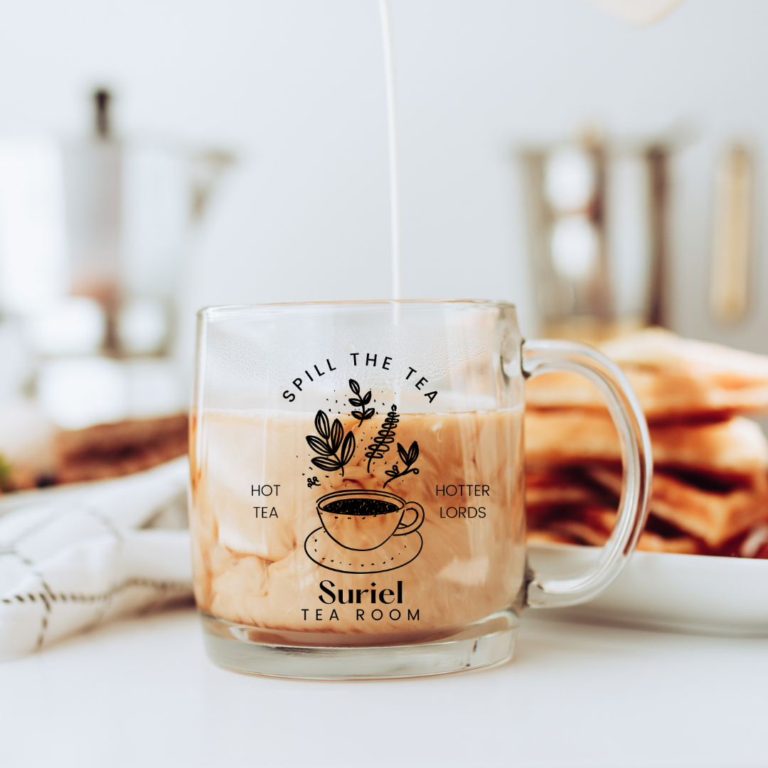 Suriel Tea Room Glass Mug