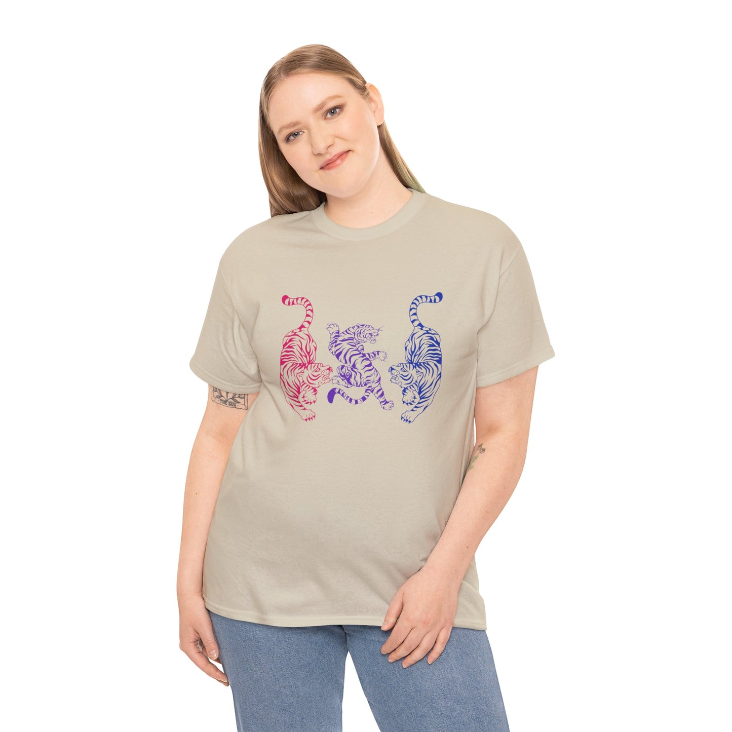 Subtle Bi Pride Tiger Shirt