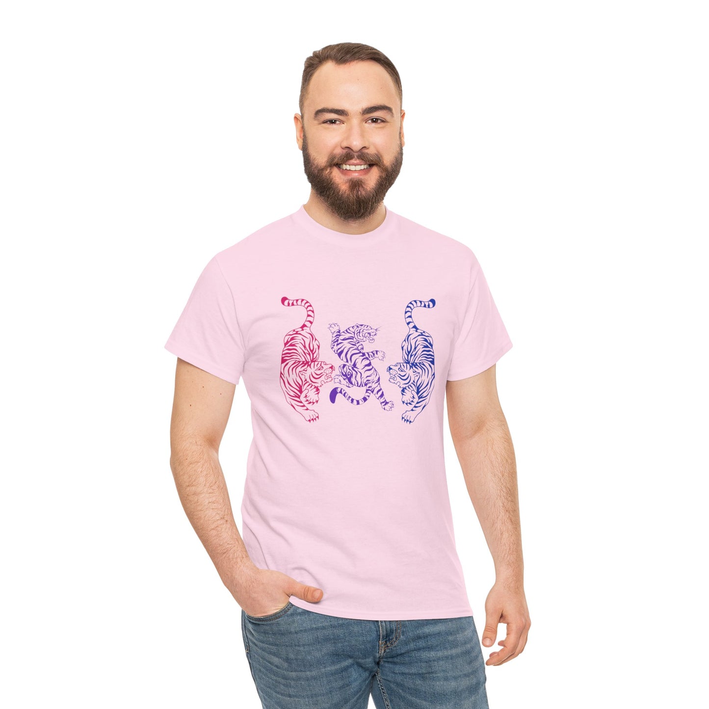 Subtle Bi Pride Tiger Shirt