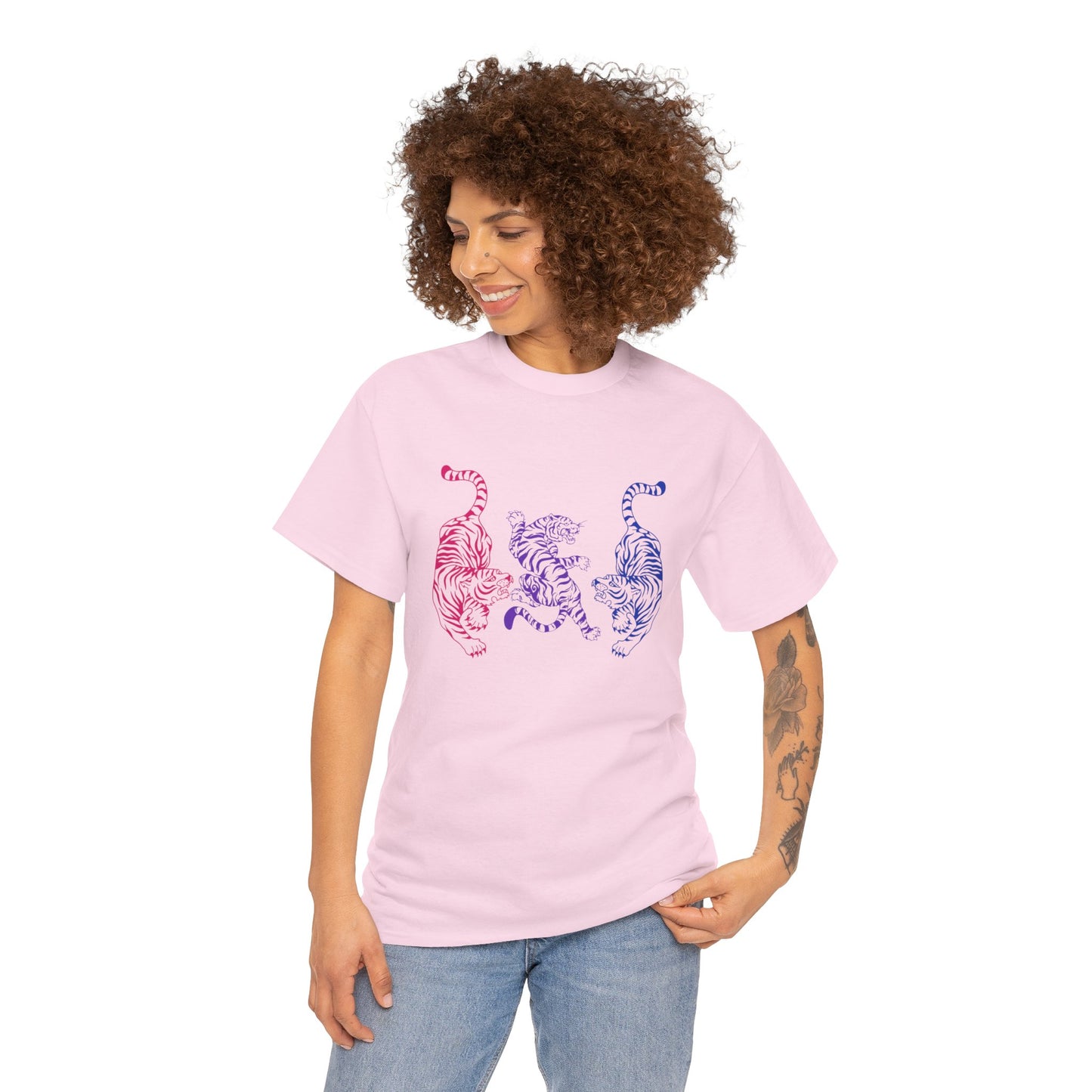 Subtle Bi Pride Tiger Shirt