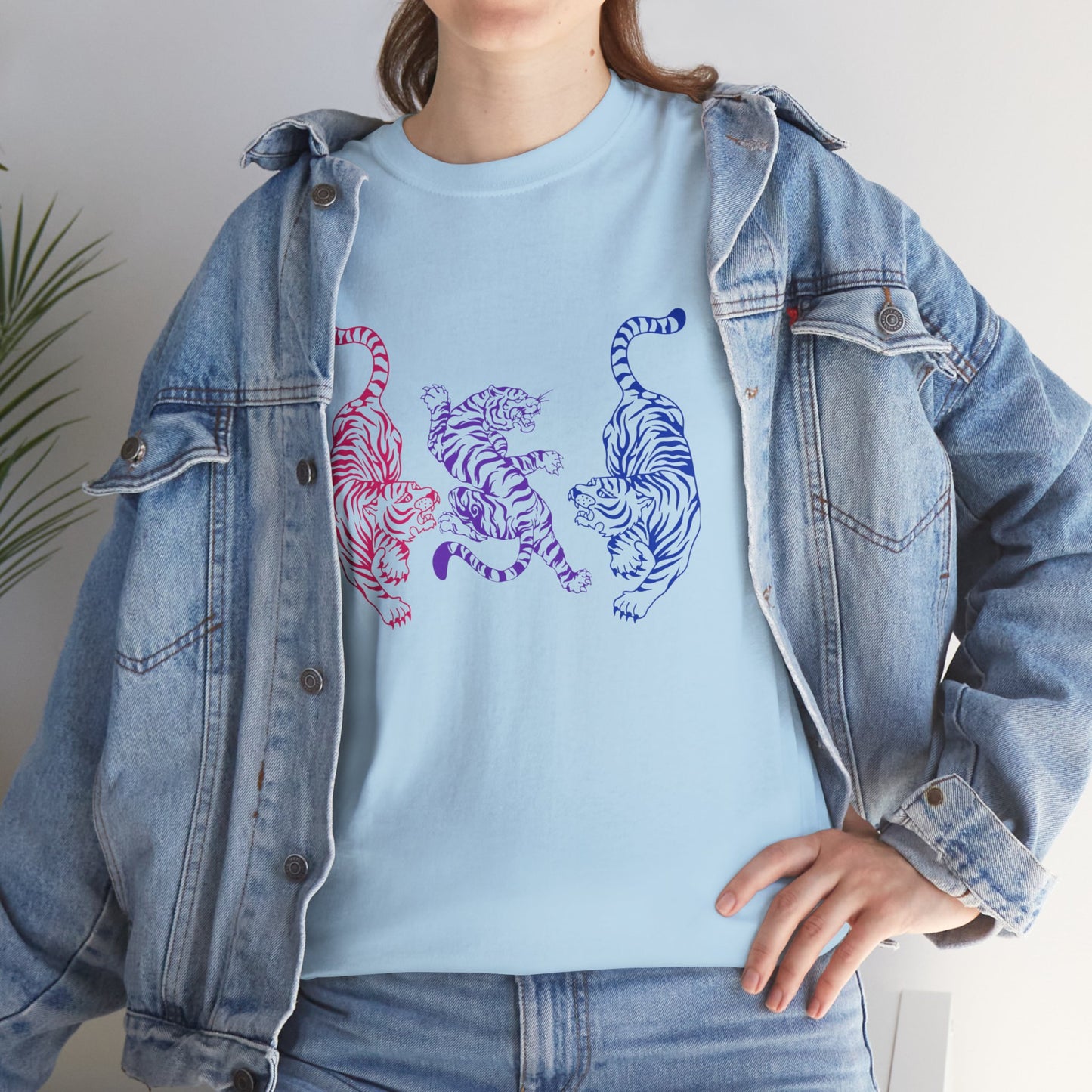 Subtle Bi Pride Tiger Shirt
