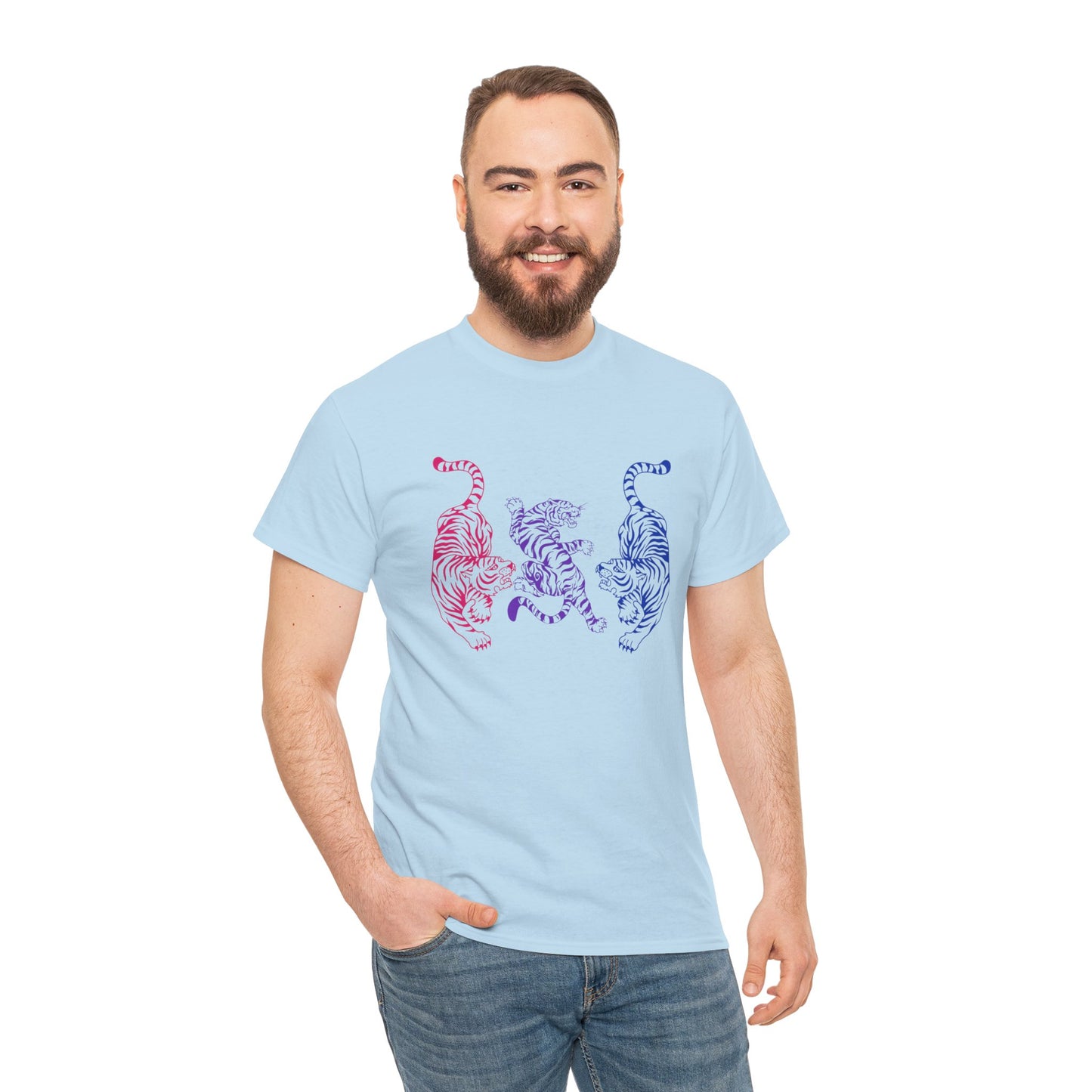 Subtle Bi Pride Tiger Shirt