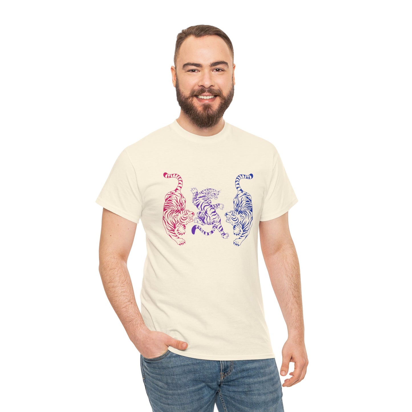 Subtle Bi Pride Tiger Shirt
