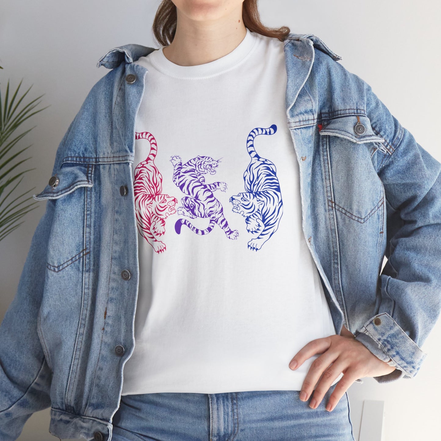 Subtle Bi Pride Tiger Shirt