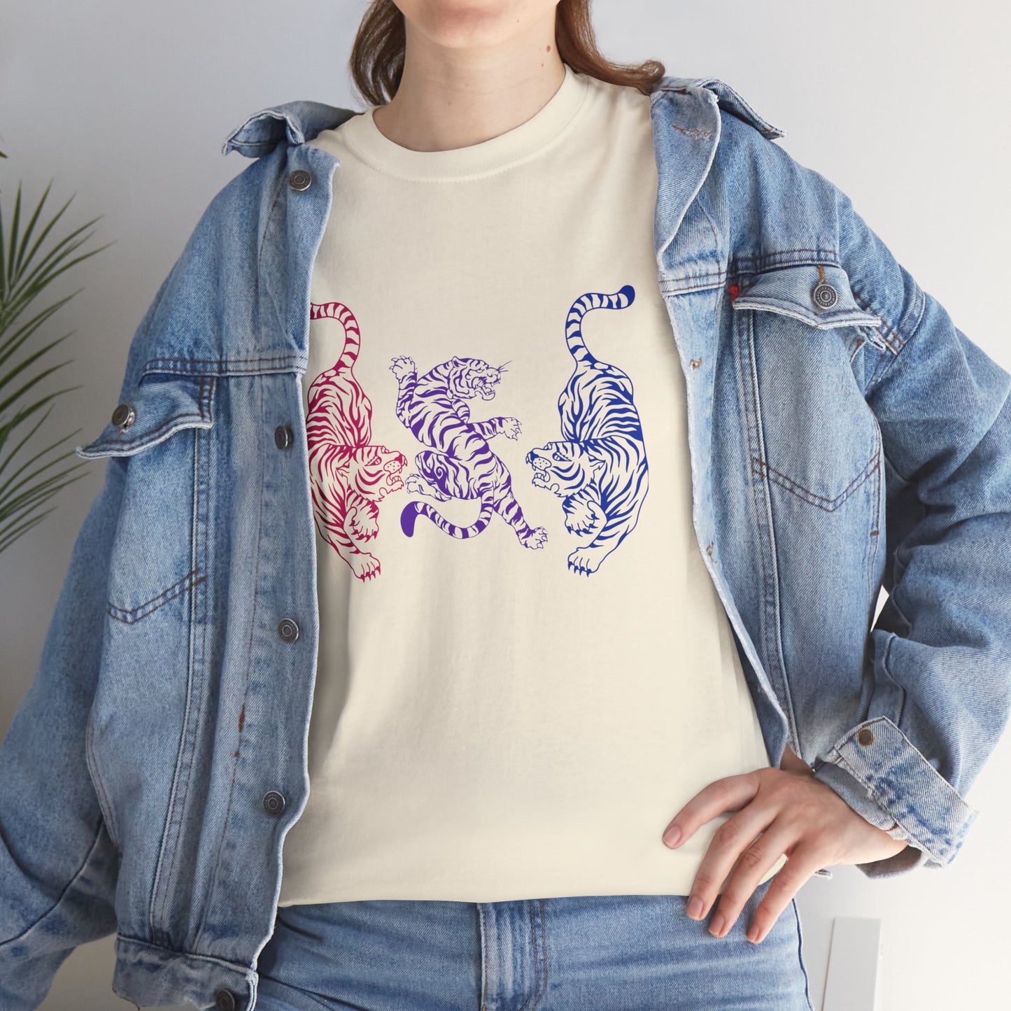 Subtle Bi Pride Tiger Shirt