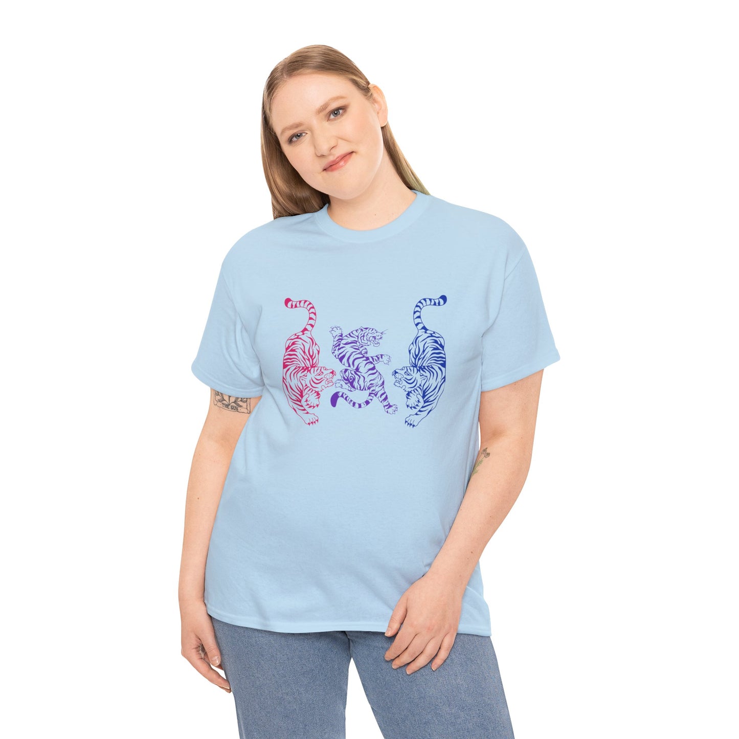 Subtle Bi Pride Tiger Shirt