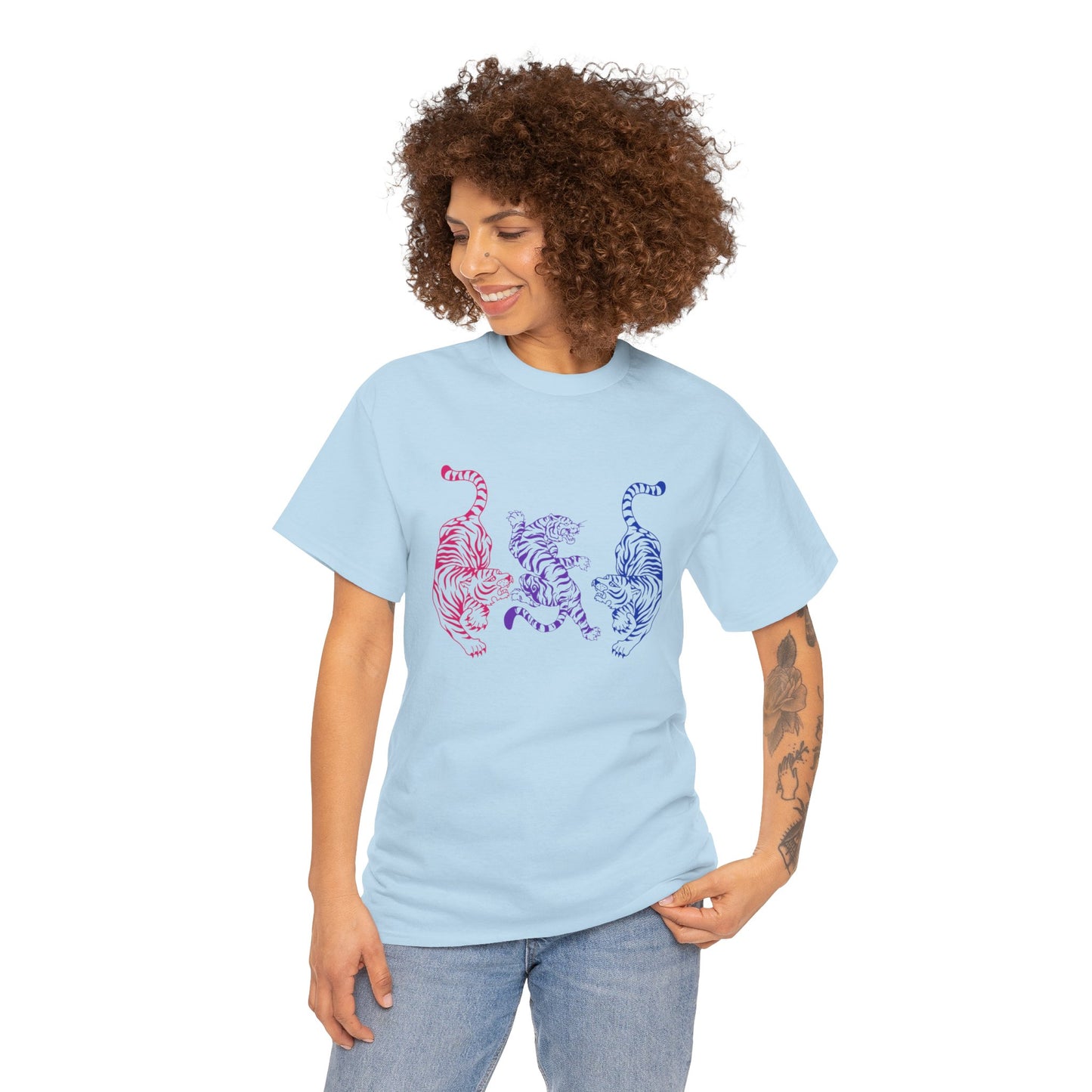 Subtle Bi Pride Tiger Shirt