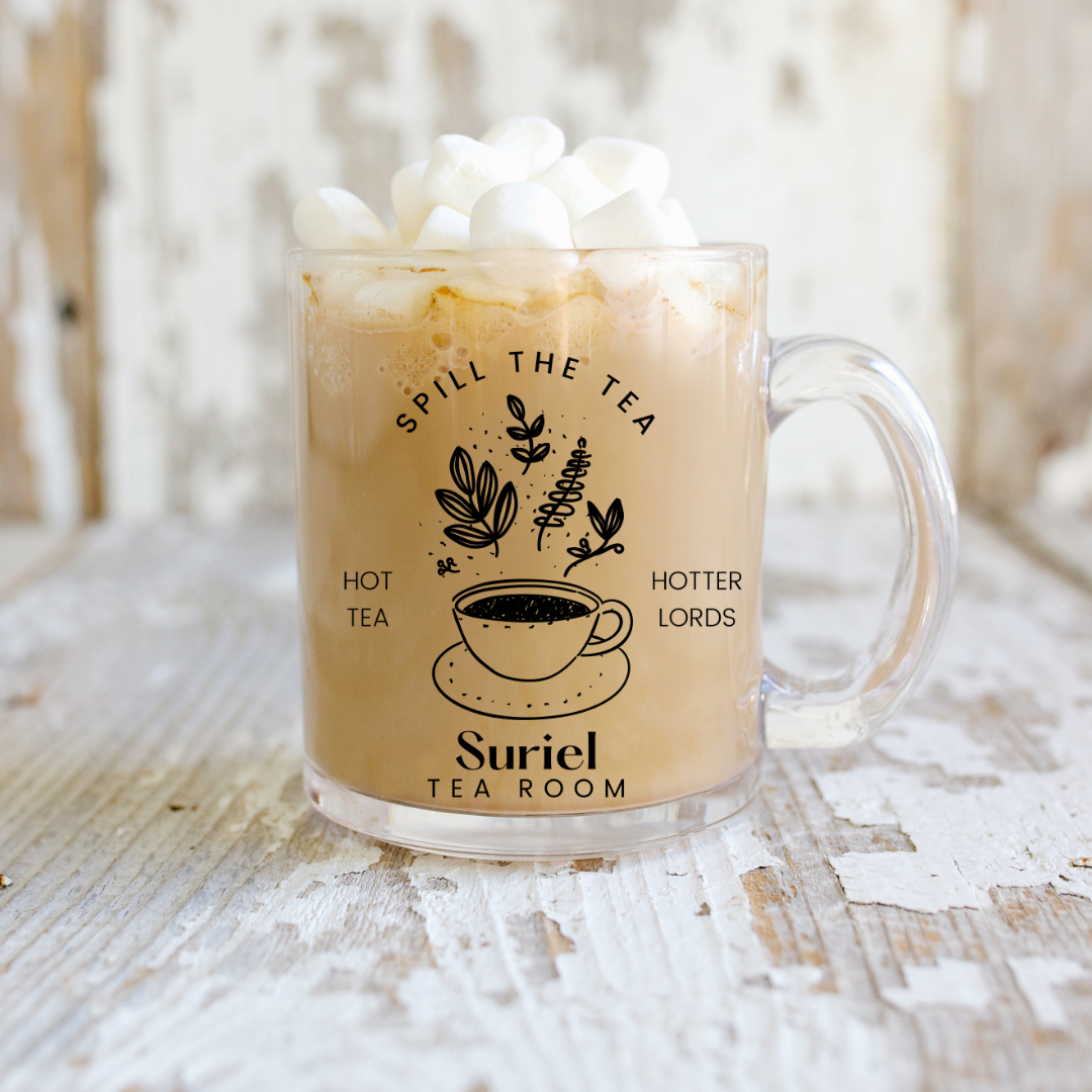 Suriel Tea Room Glass Mug