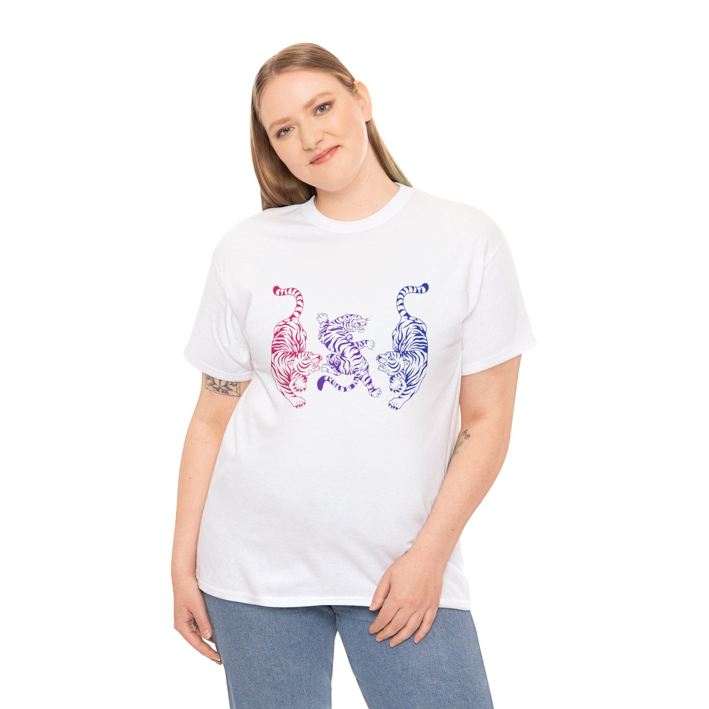 Subtle Bi Pride Tiger Shirt
