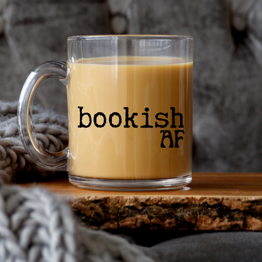 Bookish AF Glass Mug