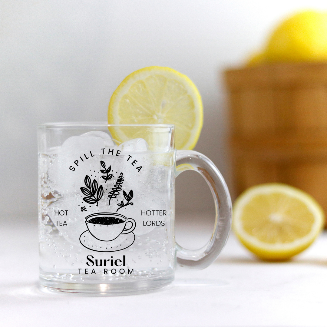 Suriel Tea Room Glass Mug