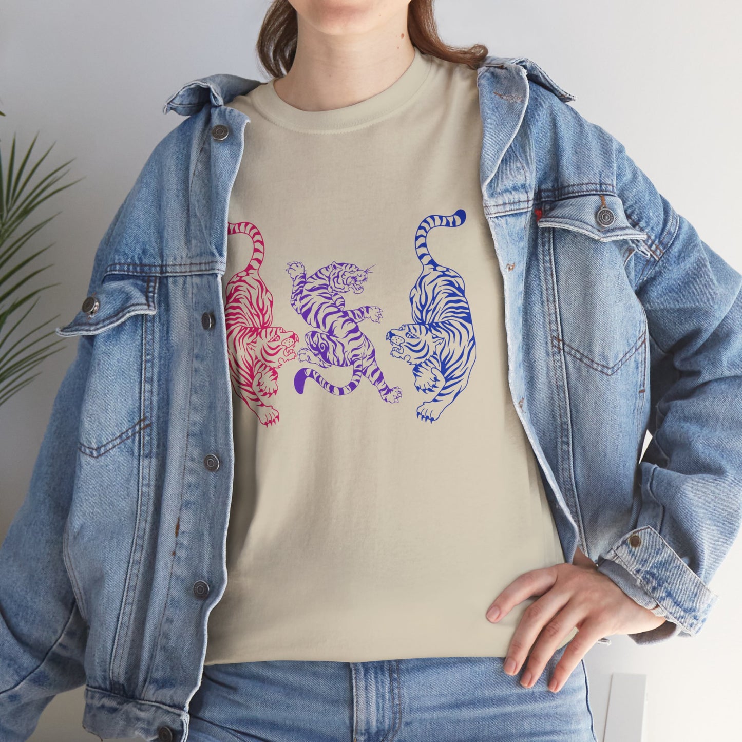 Subtle Bi Pride Tiger Shirt