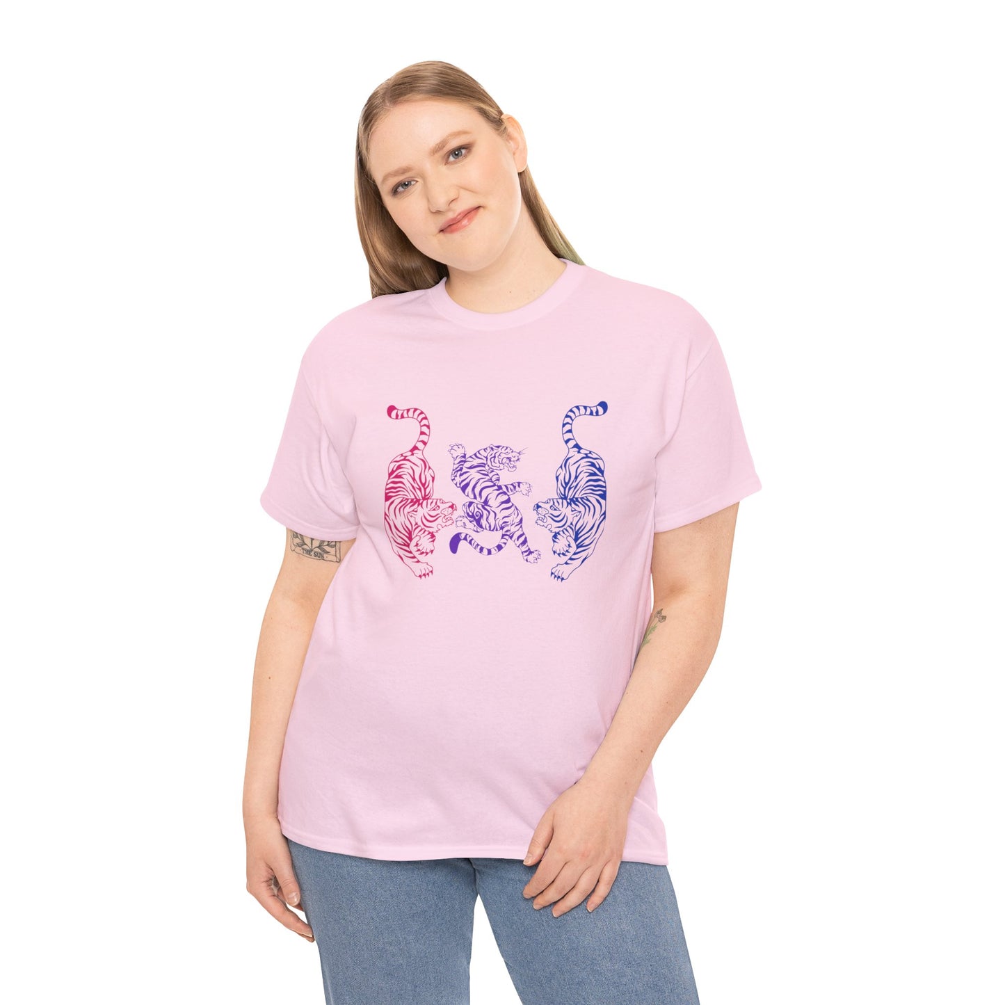 Subtle Bi Pride Tiger Shirt