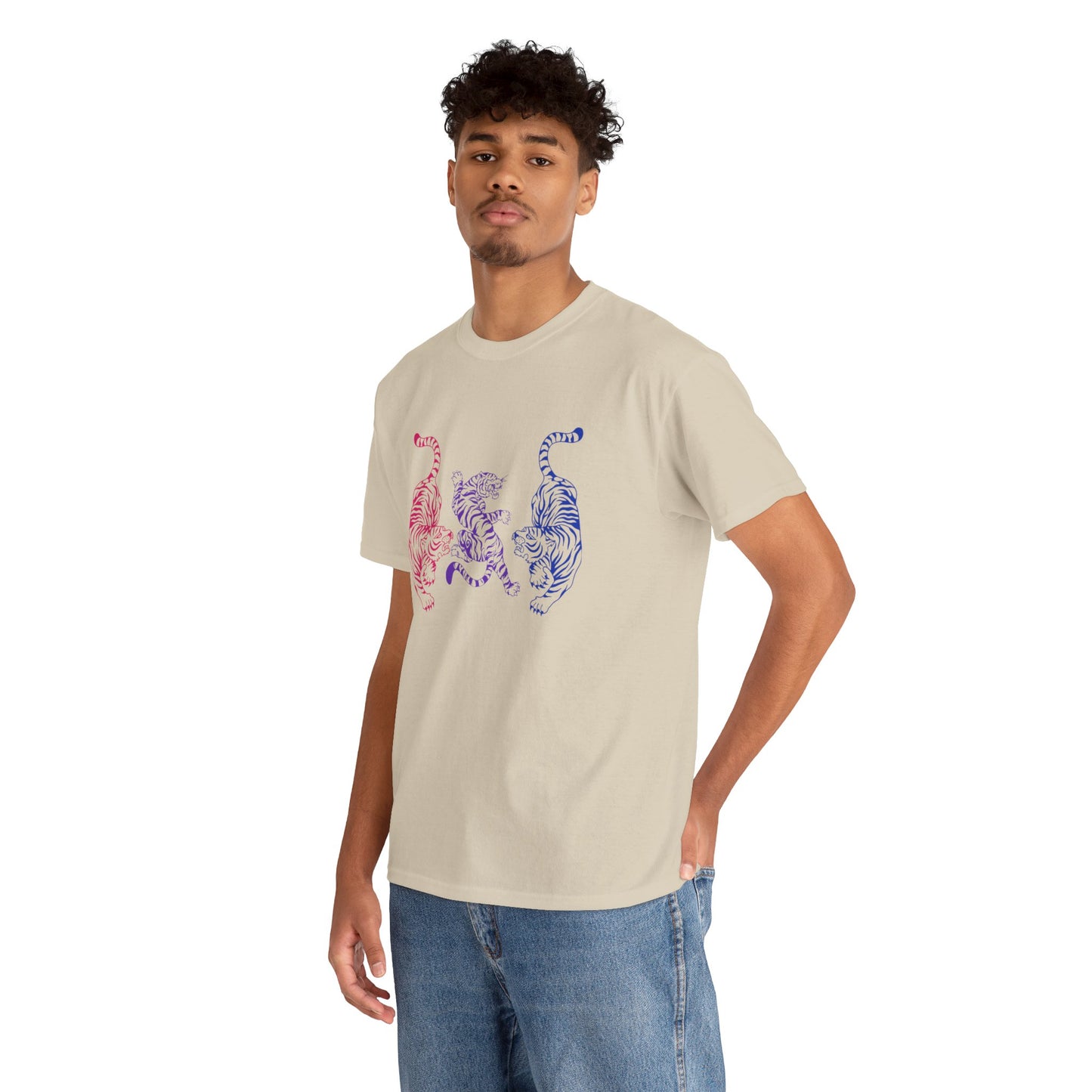 Subtle Bi Pride Tiger Shirt