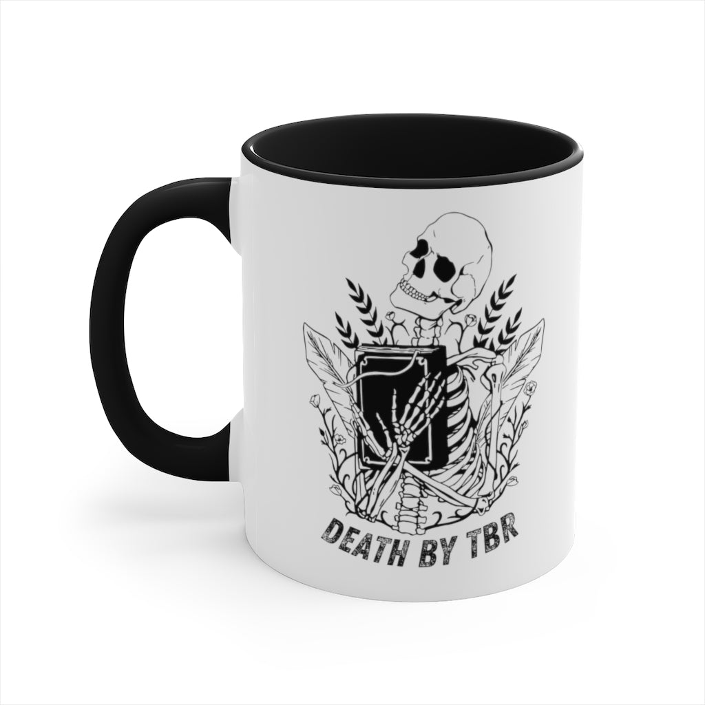 Death By TBR Book Mug