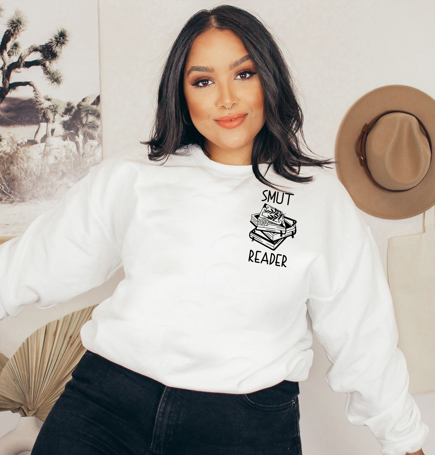 Smut Reader Book Sweatshirt