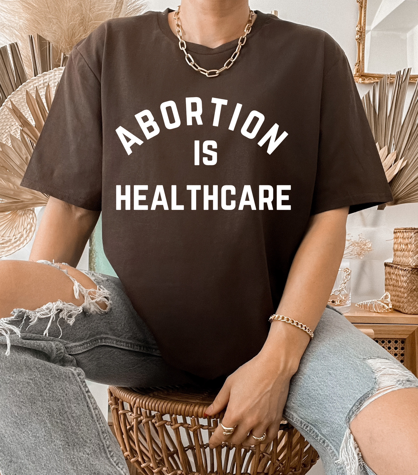 Abortion Is Healthcare Feminist Shirt