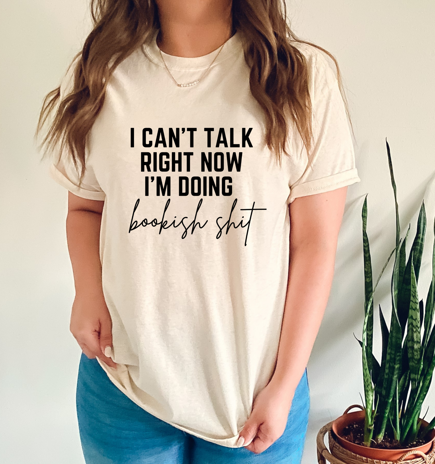 I Can't Talk Right Now I'm Doing Bookish Shit Shirt