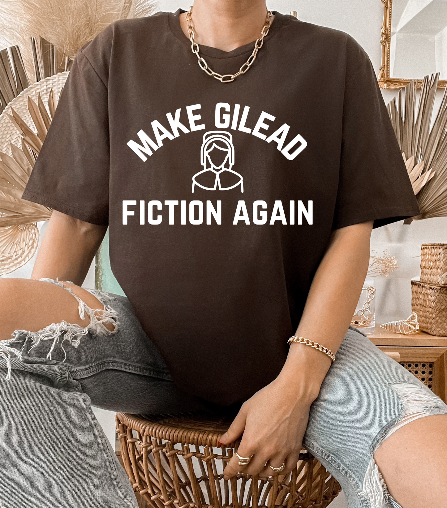 Make Gilead Fiction Again Feminist Shirt