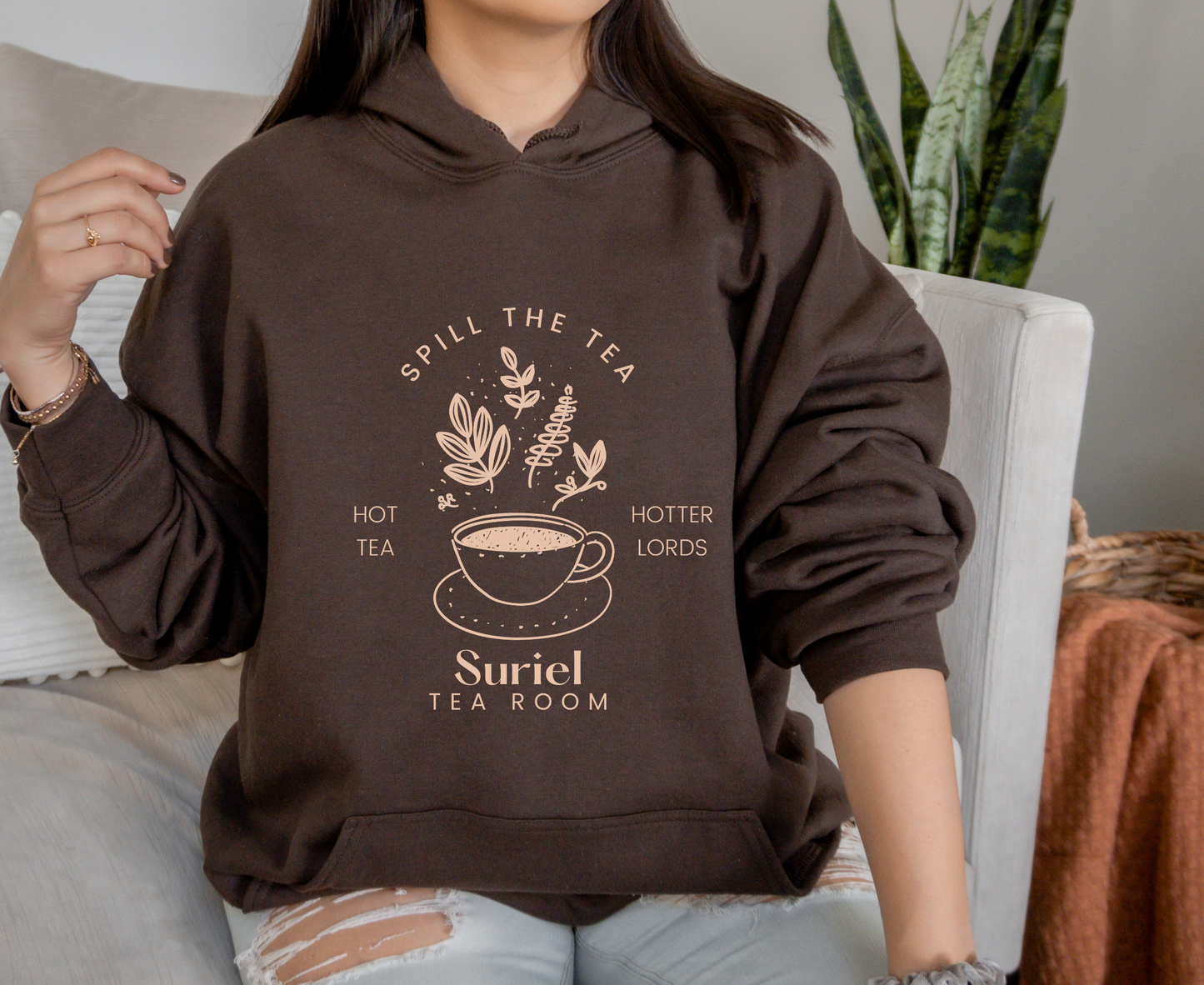 Suriel Tea Room Oversized Hoodie