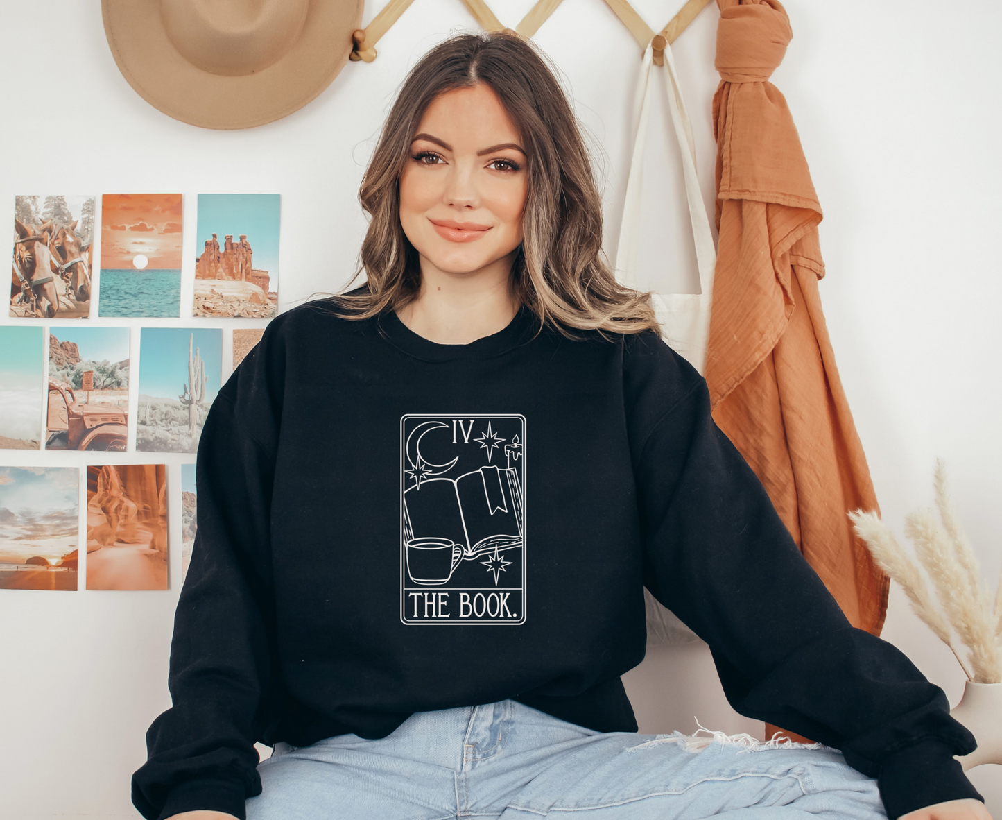 The Book Tarot Card Sweatshirt