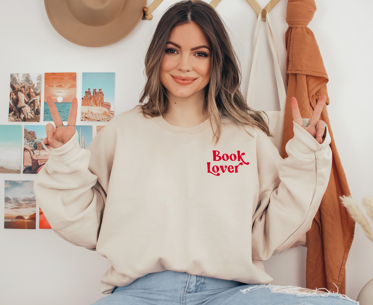 Book Lover Sweatshirt