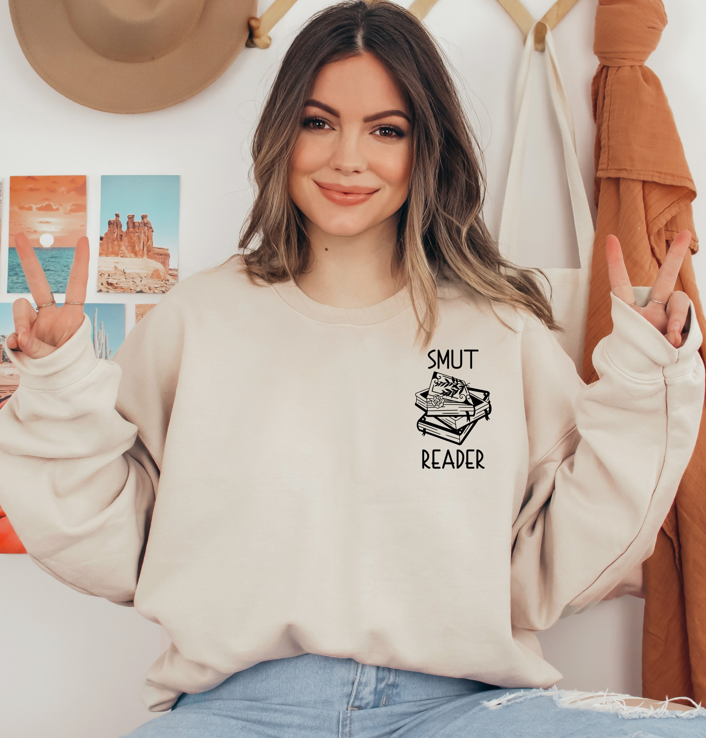 Smut Reader Book Sweatshirt
