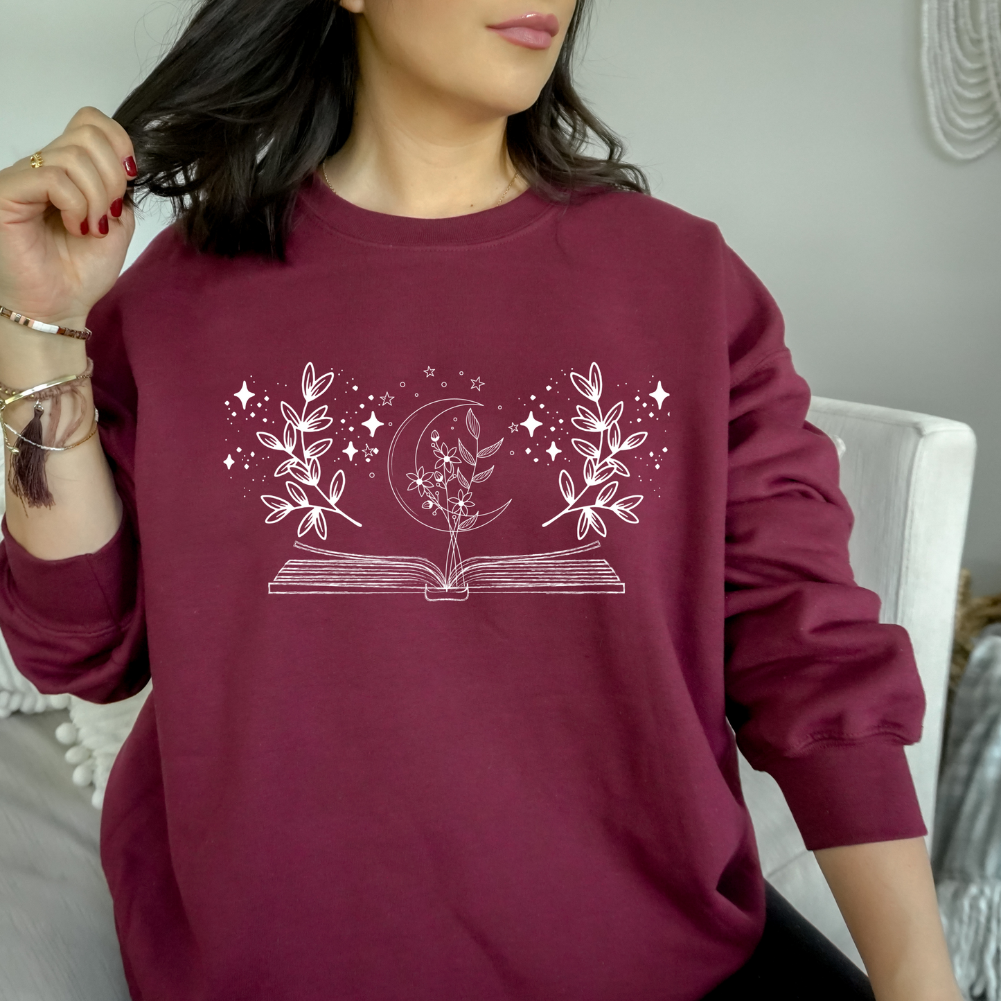 Books Are Magic Witchy Sweatshirt