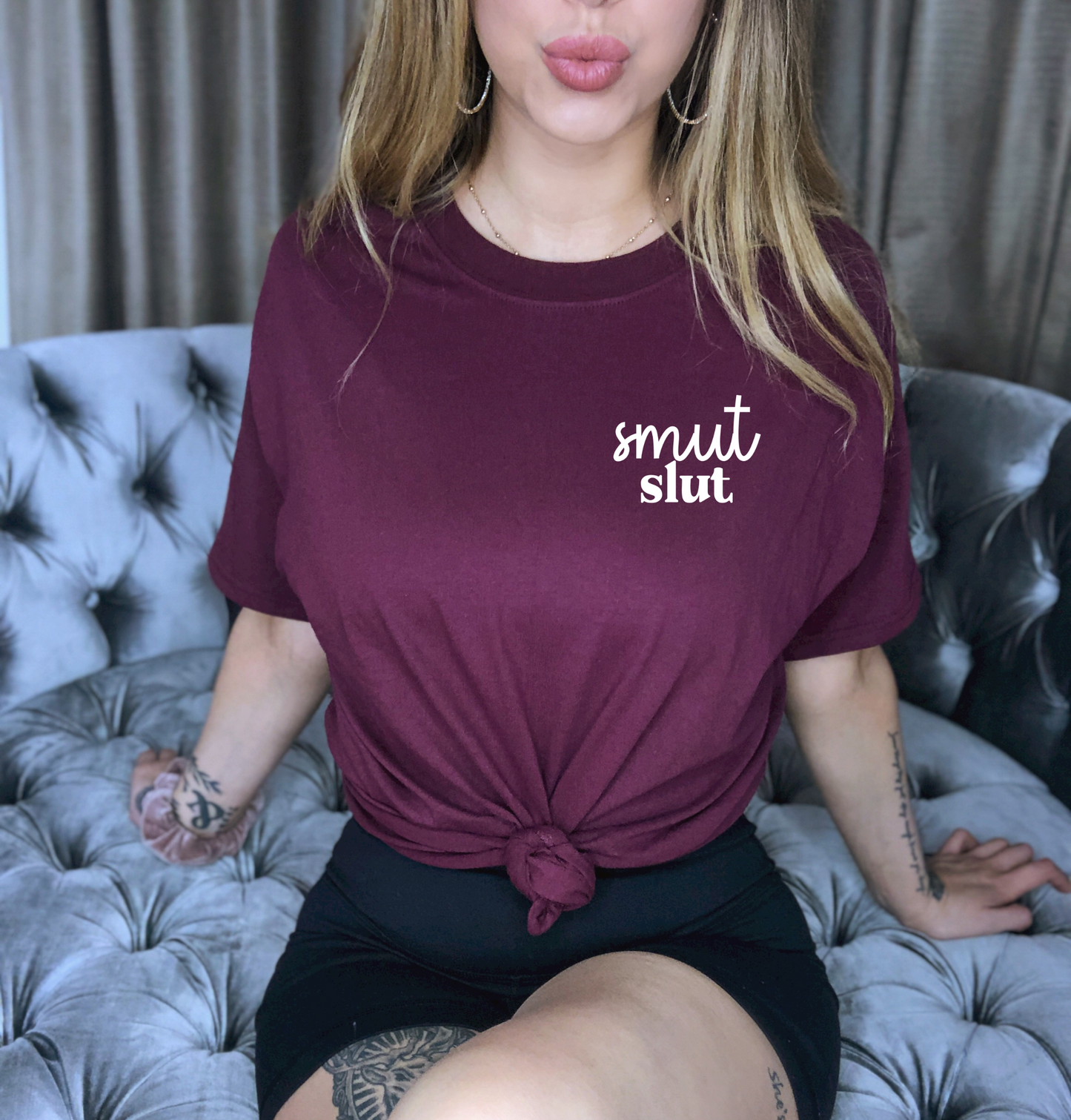 Smut Slut Pocket Graphic Shirt