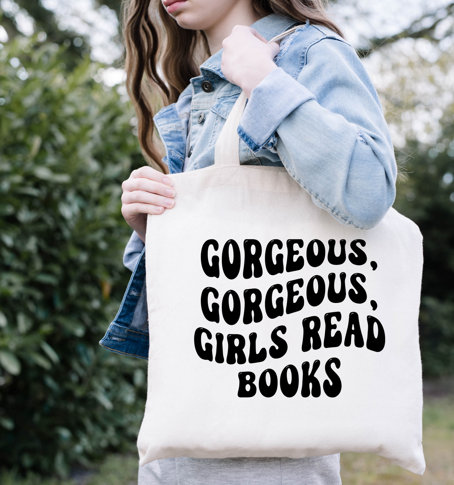 Gorgeous Gorgeous Girls Read Books Bookish Tote Book Bag
