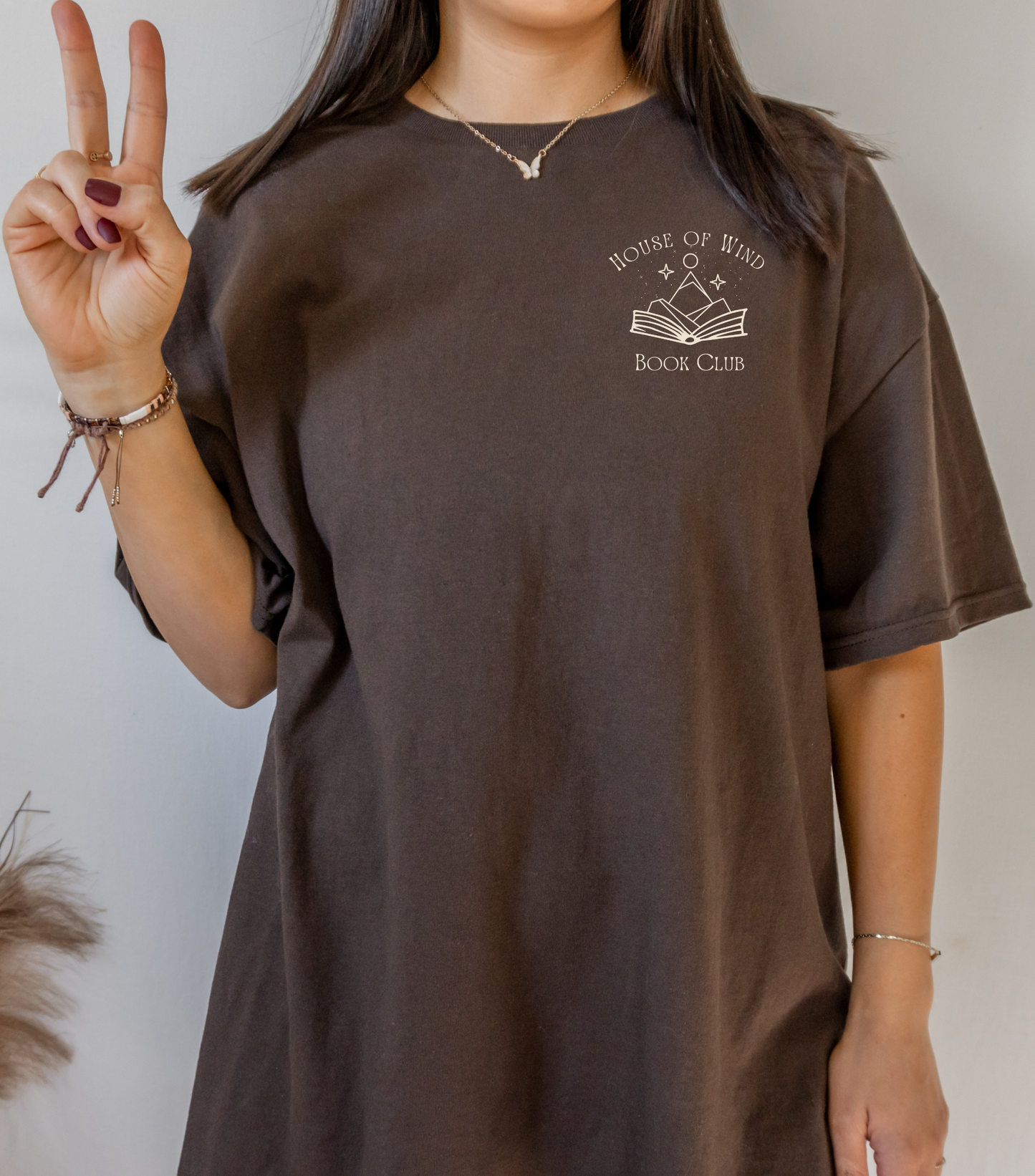 House Of Wind Pocket Graphic Book Shirt