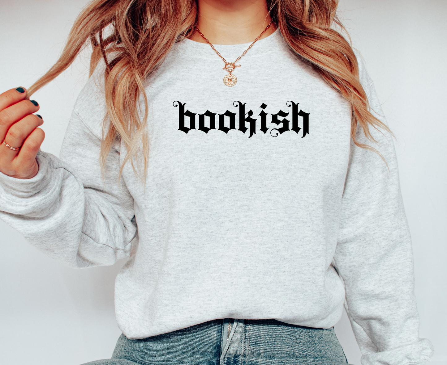 Bookish Alt Old English Sweatshirt