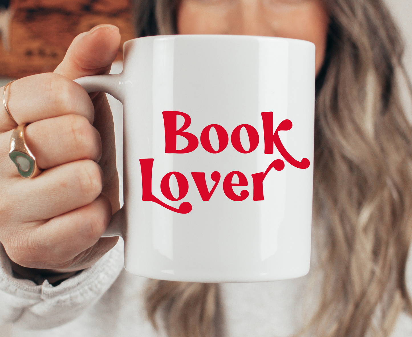 Book Lover Book Mug