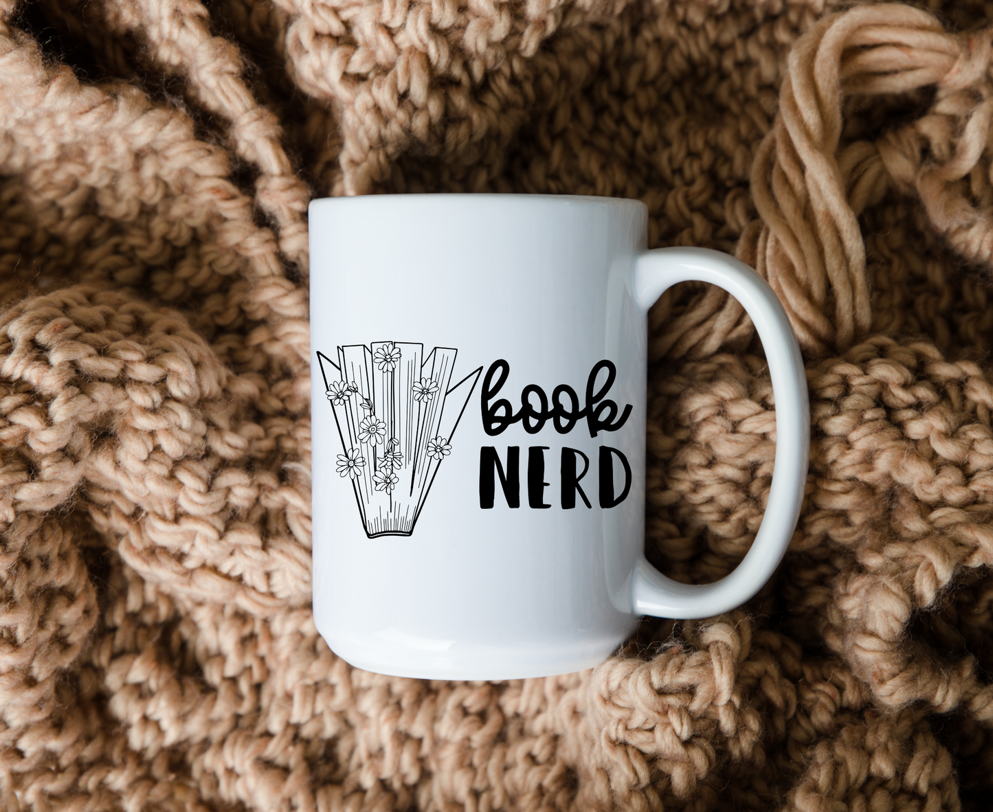 Book Nerd Book Mug