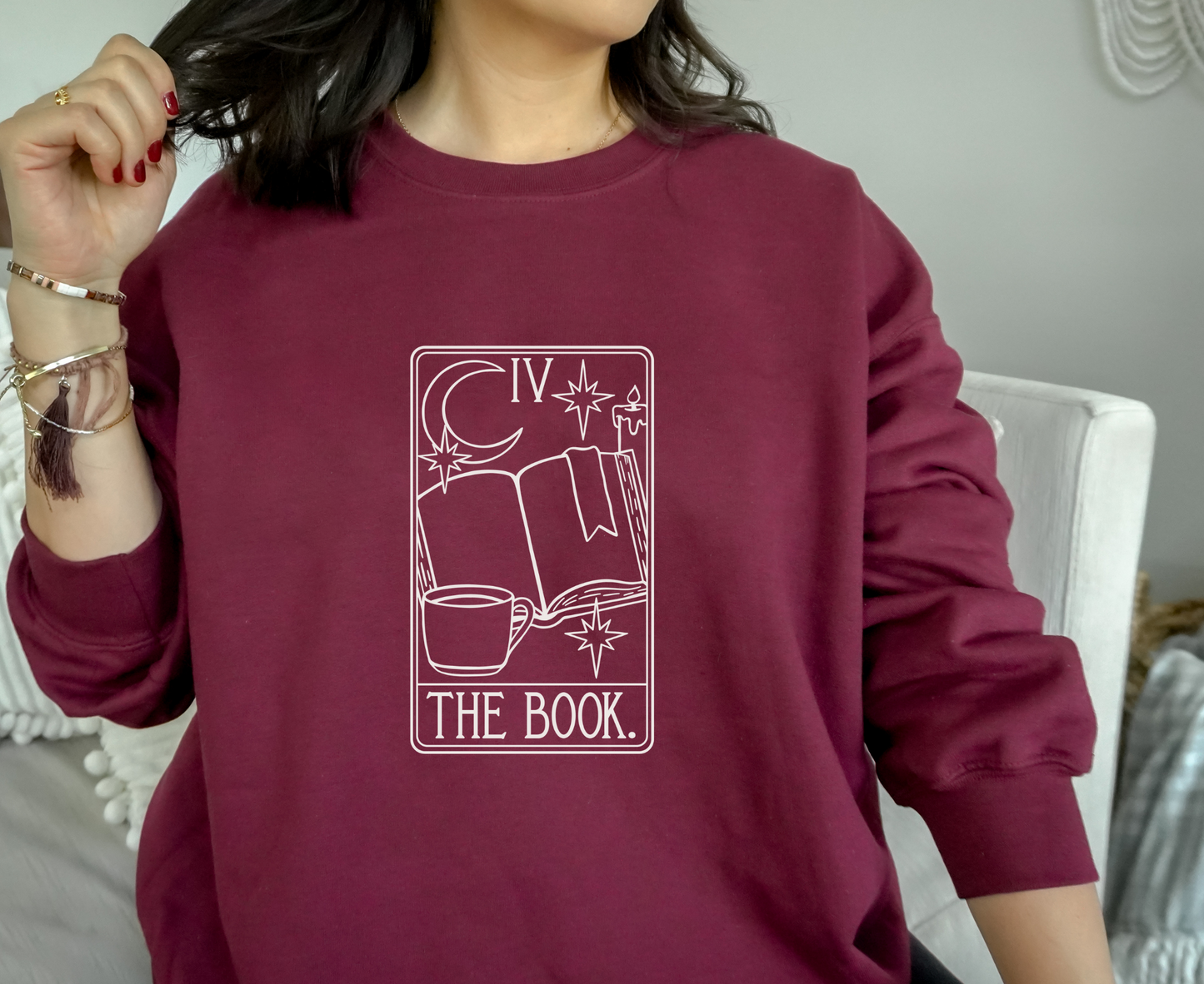 The Book Tarot Card Sweatshirt
