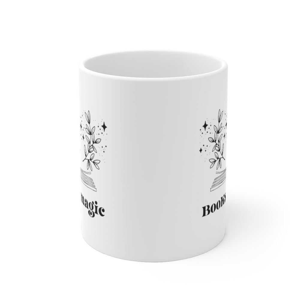 Books Are Magic Witchy Bookish Mug
