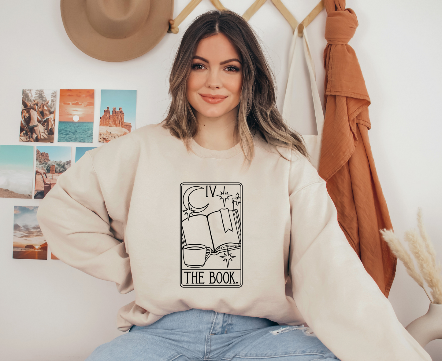 The Book Tarot Card Sweatshirt