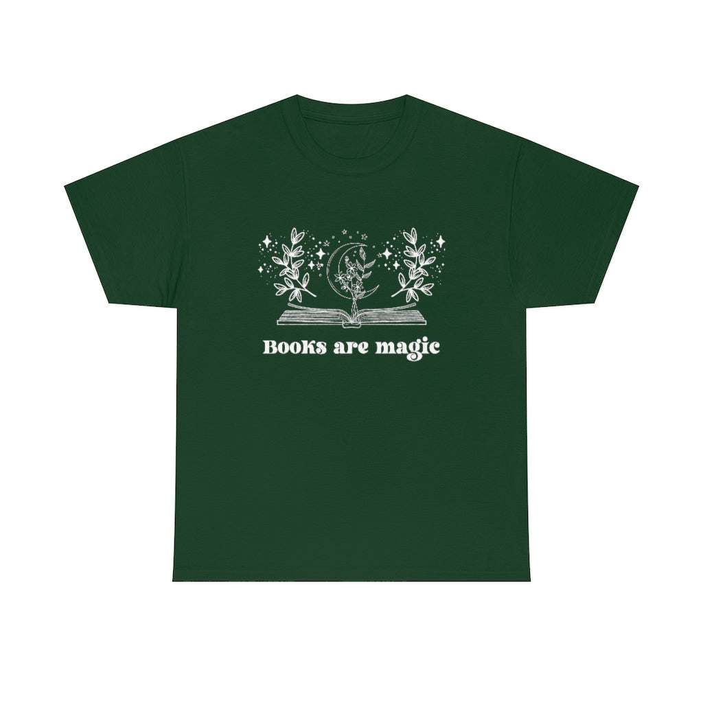 Books Are Magic Dark Academia Book Shirt