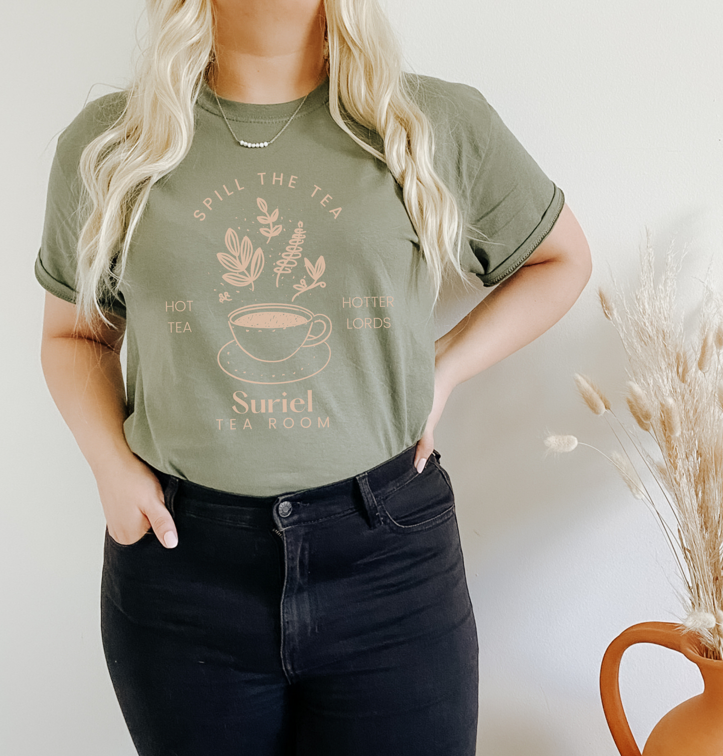 Suriel Tea Room Book Shirt
