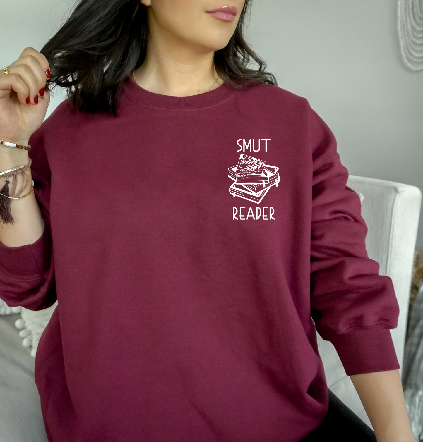 Smut Reader Book Sweatshirt