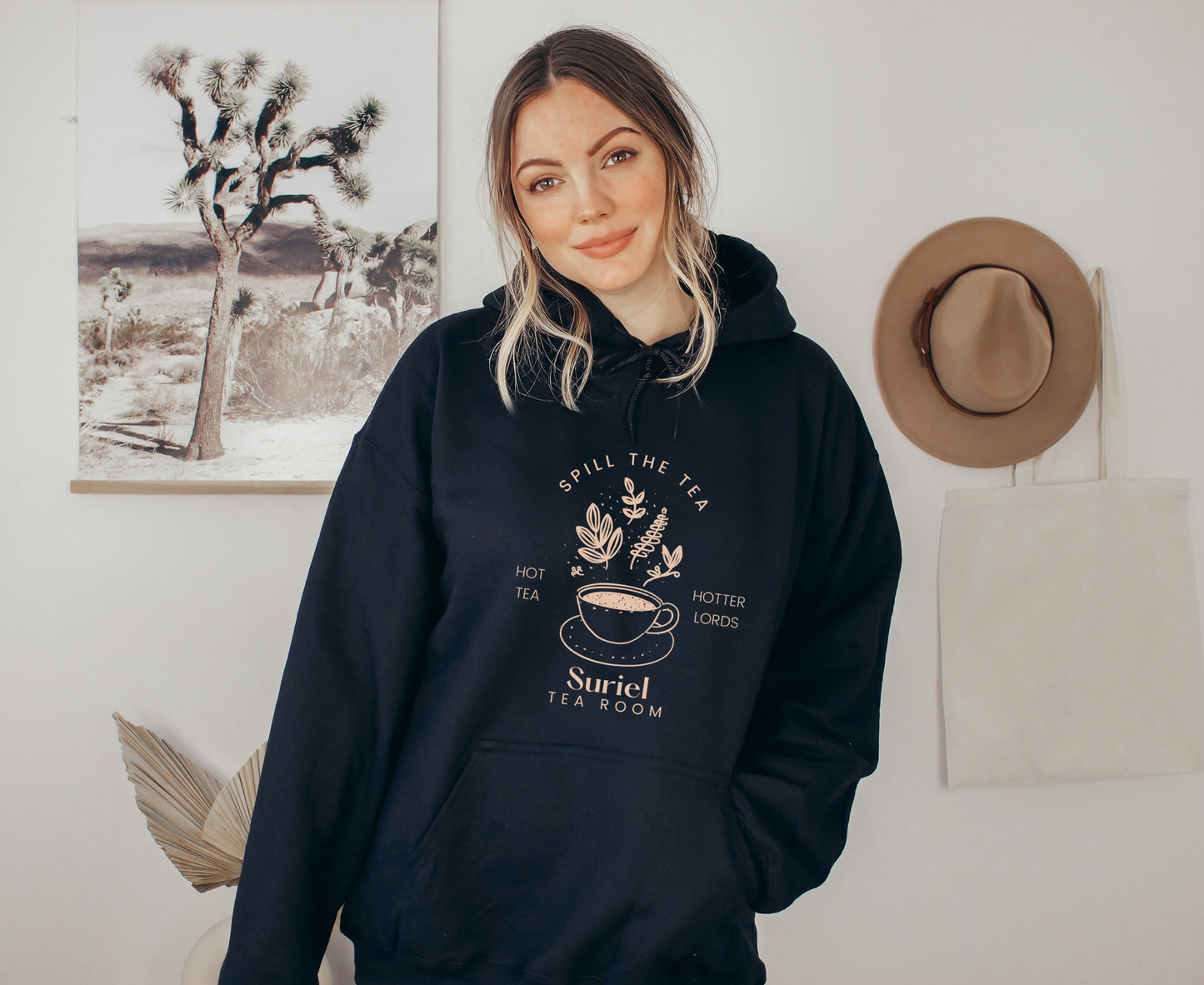 Suriel Tea Room Oversized Hoodie