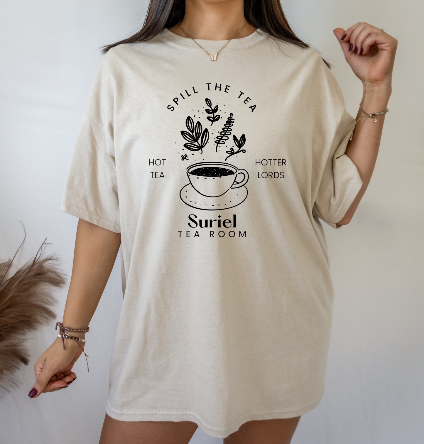 Suriel Tea Room Book Shirt