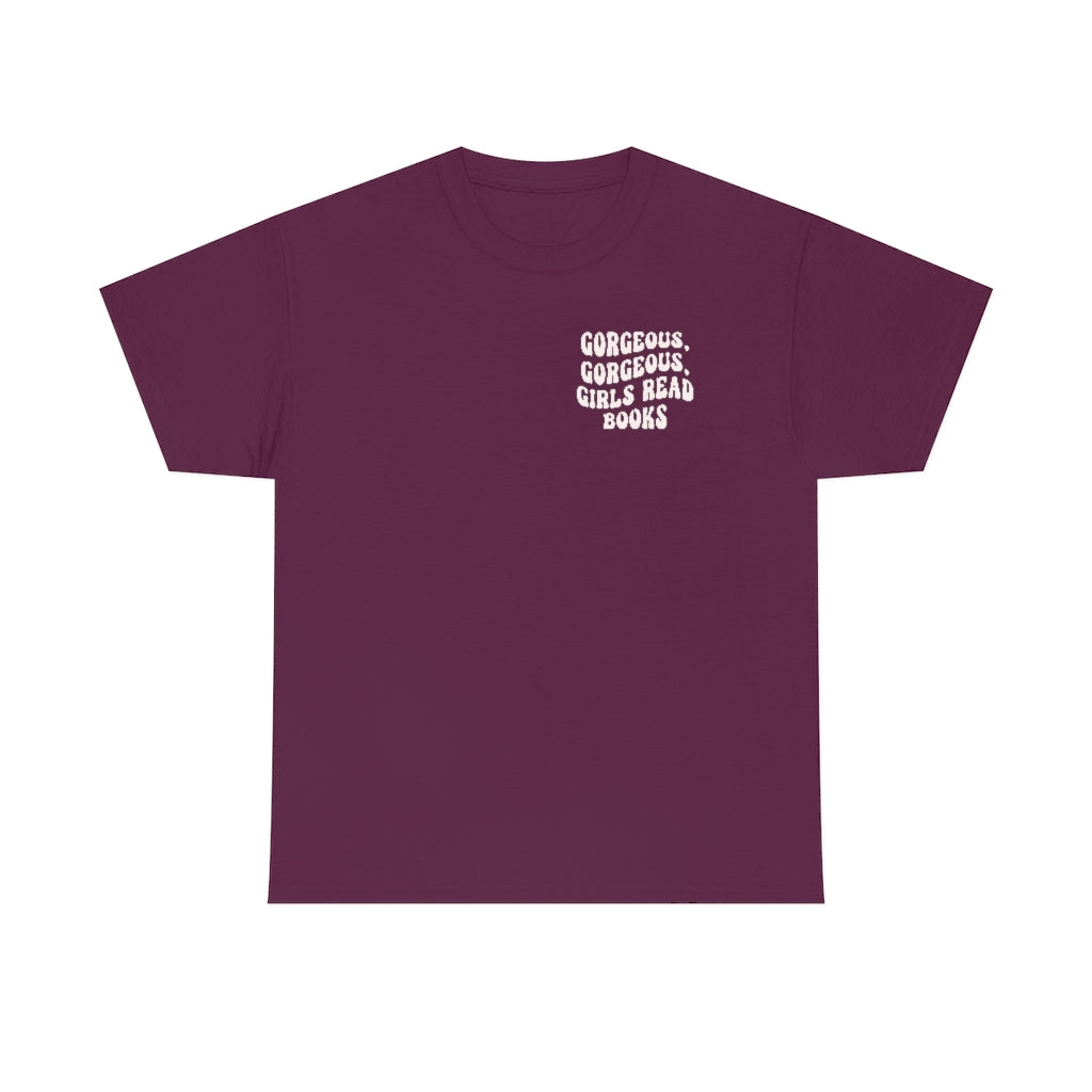 Gorgeous Gorgeous Girls Read Books Pocket Graphic Book Shirt