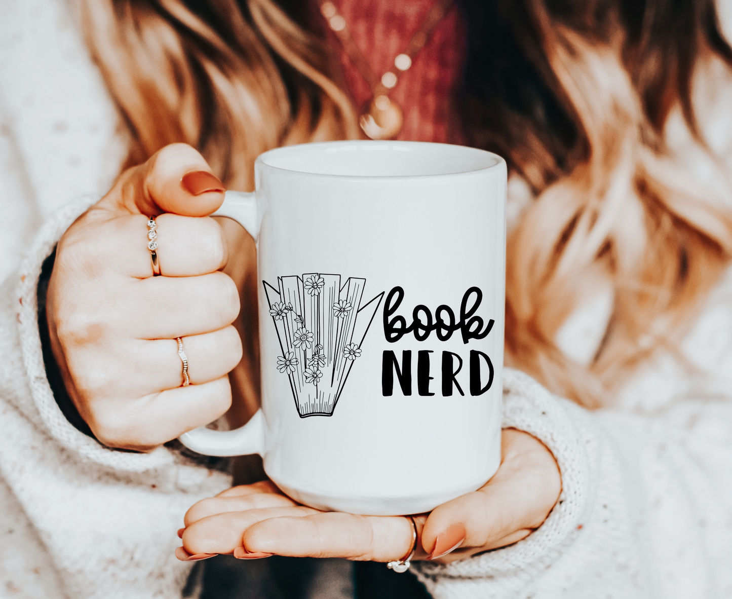 Book Nerd Book Mug
