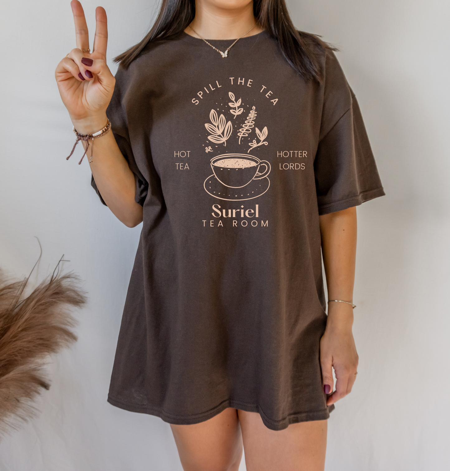 Suriel Tea Room Book Shirt