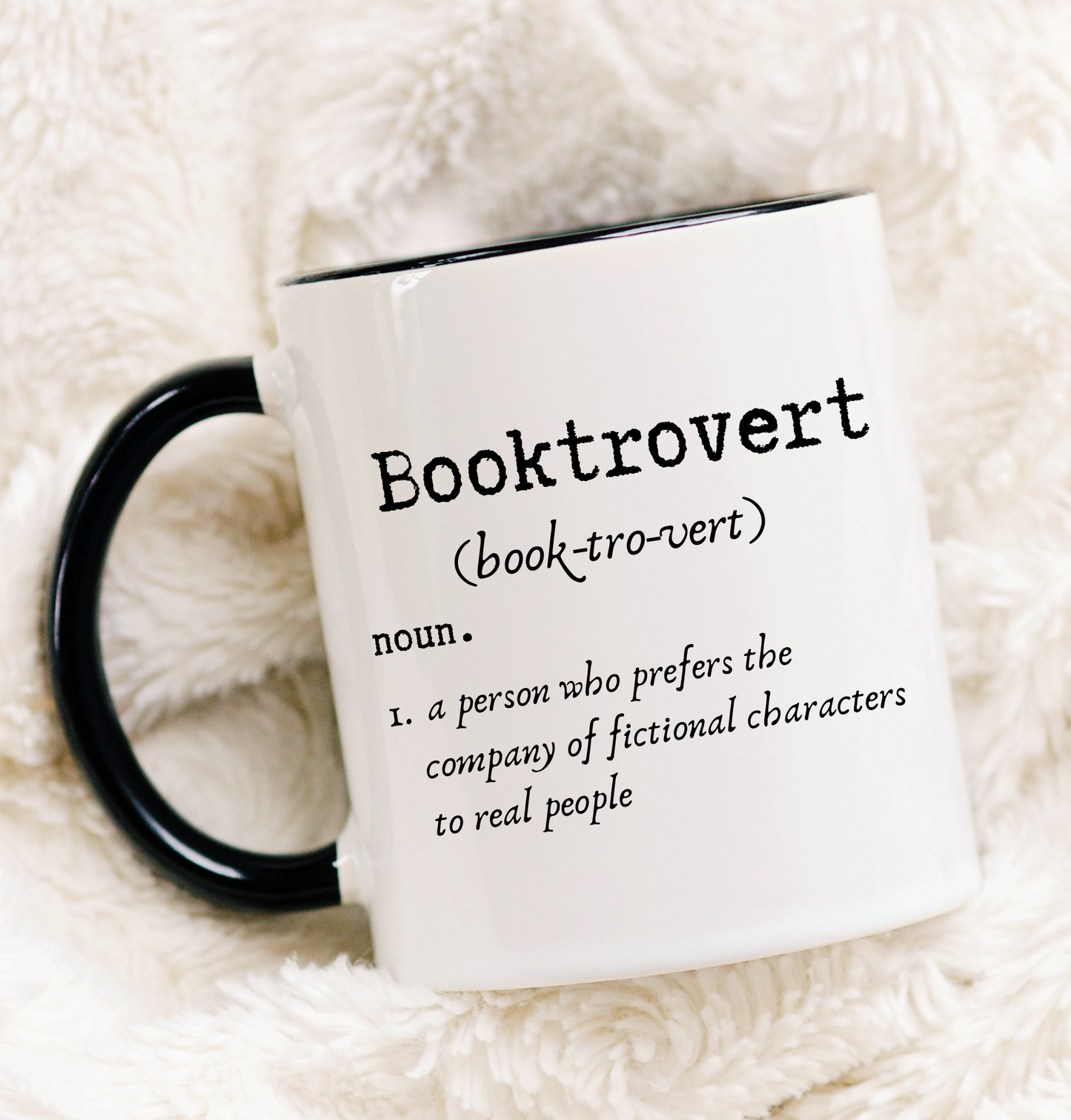 Booktrovert Accent Mug