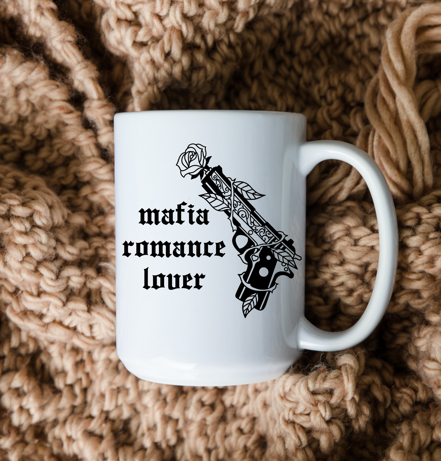 Mafia Romance Lover Book Trope Book Mug