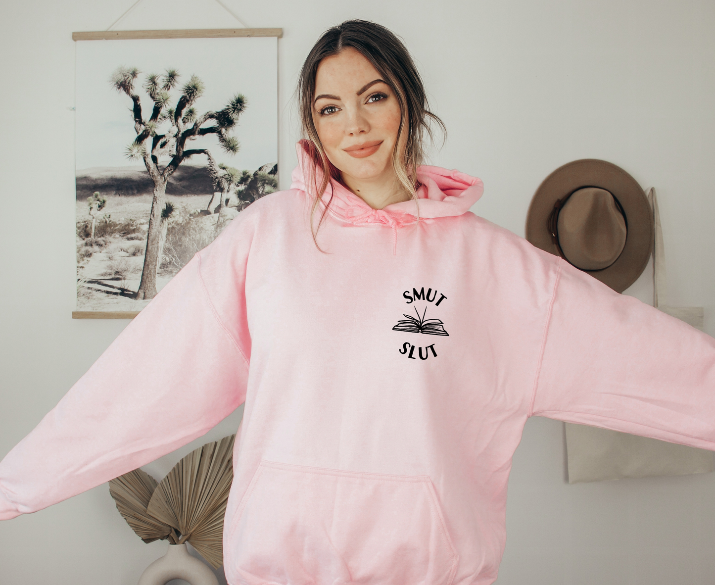 Smut Slut Pocket Graphic Hoodie