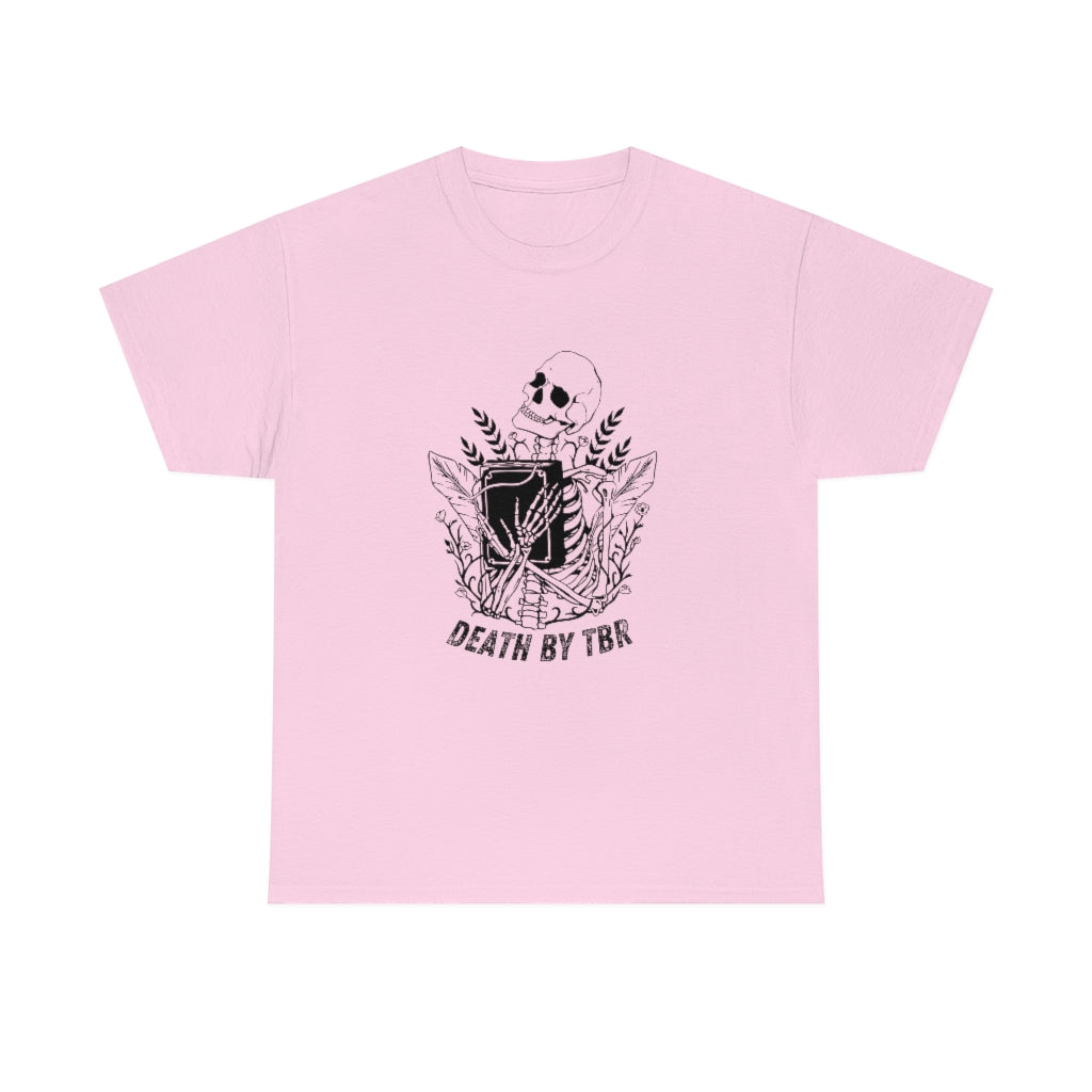 Death By TBR Skeleton Shirt