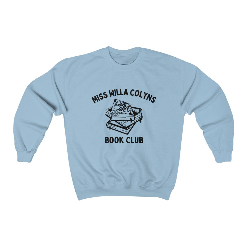 Miss Willa Colyns Book Club Sweatshirt